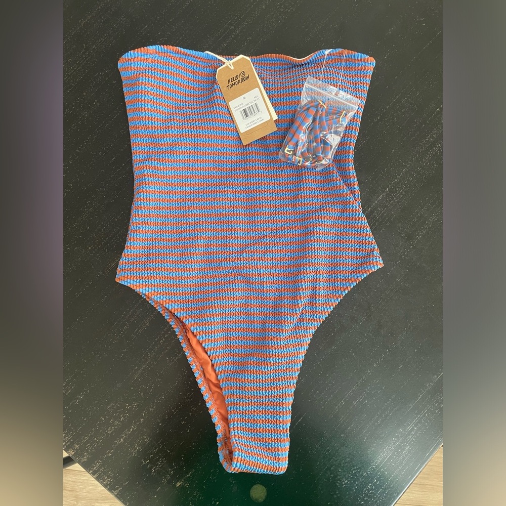 Billabong One-Piece Swimsuit - purple and Orange
